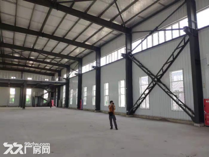 独栋钢构厂房 层高12米 可消防环评 毗邻物流市场