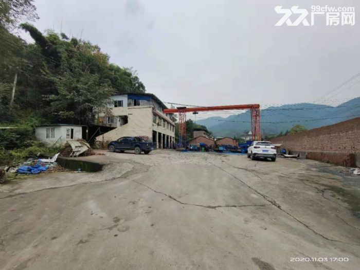 北碚2850平独门独院厂房出租 可进出大车 可喷漆小污染